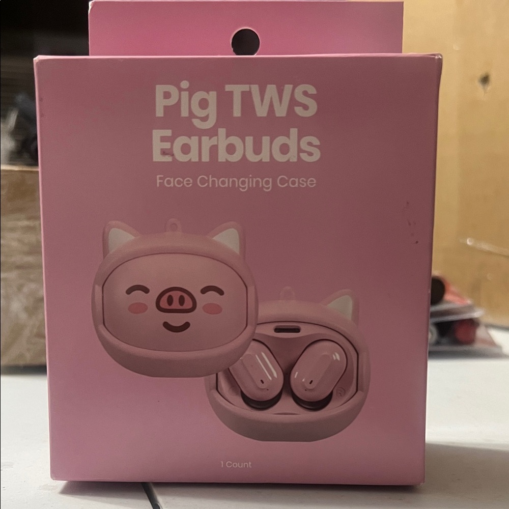 Pig TWS Earbuds - Pink
